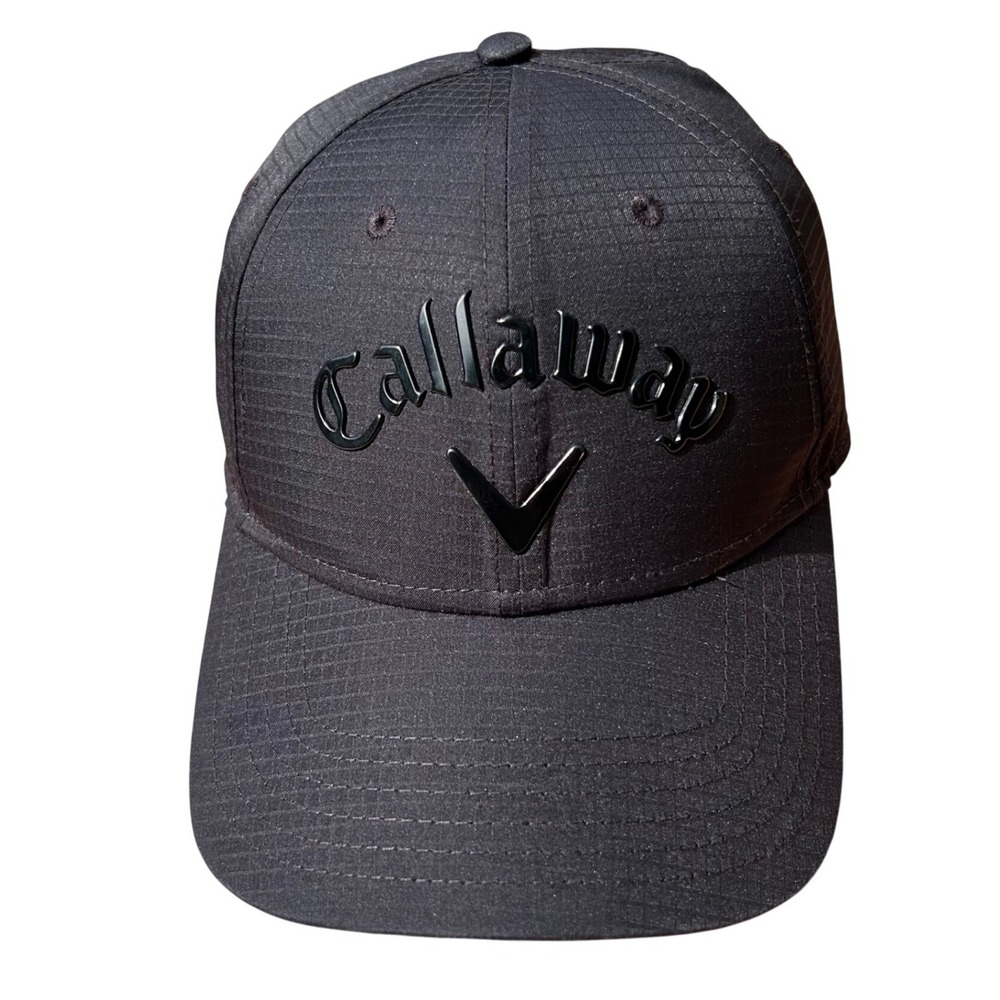 Callaway Hat Golf Cap Mens OSFA Black Athletic Sporty